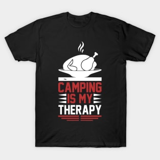 Camping Is My Therapy T Shirt For Women Men T-Shirt